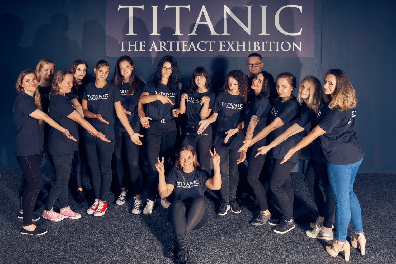 crew wystawa titanic the exhibition krakow hotel forum 2